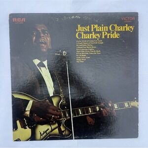 Charley Pride: Just Plain Charley, Original Vinyl Record and Sleeve